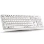 NGS Heritage Teclado Blanco QWERTY Español USB